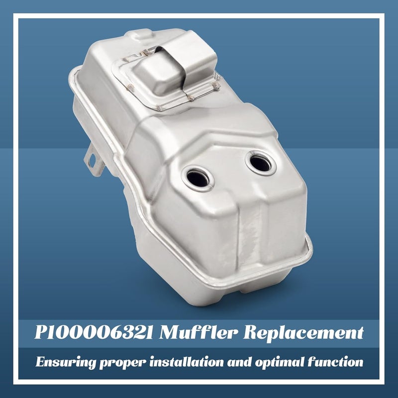 Esttlamer P100006321 Muffler Replacement for ECHO PB-8010 PB-9010 EB810 EB910 Backpack Leaf Blower Exhaust System Parts Replace P100012130 - Image 3